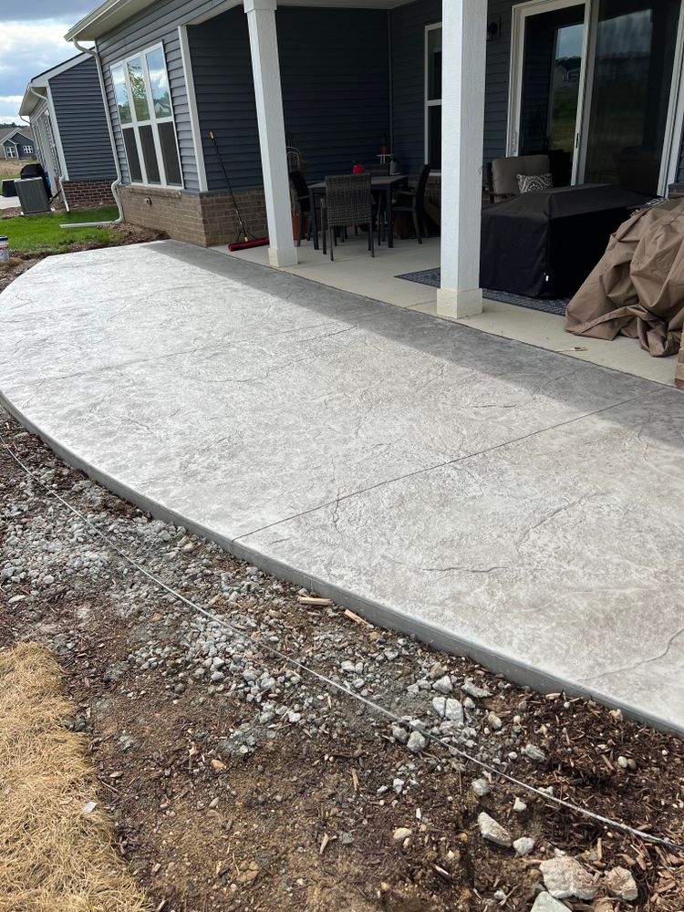 Patios for Ibarra Concrete Services LLC in Detroit, MI