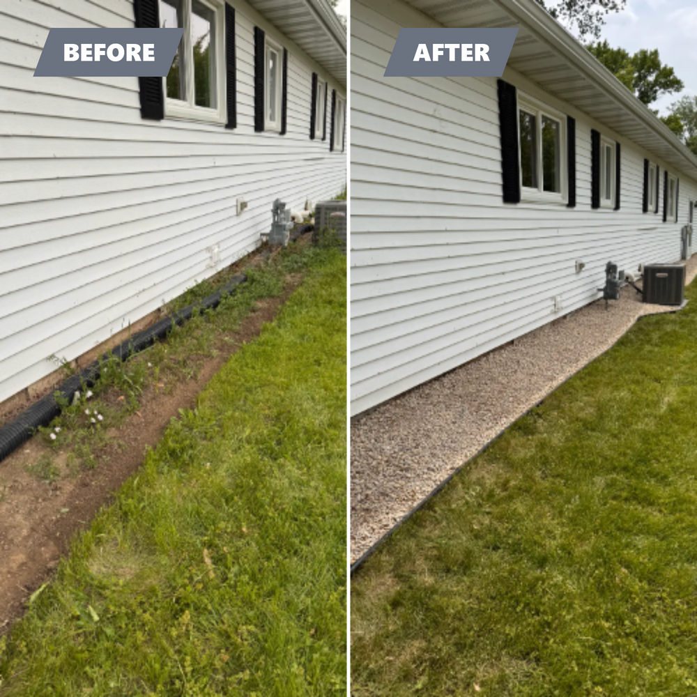 Before & After for H&L Lawn Care LLC in Twin Lakes, WI
