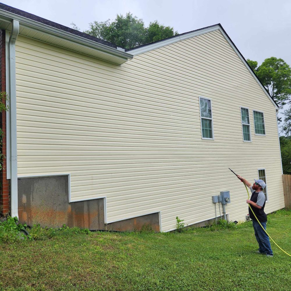 Our Home Softwash service uses gentle cleaning solutions and low-pressure water to effectively remove dirt, grime, mold, and mildew from your home's exterior surfaces without causing any damage. for Hydro Hustle in Athens,  GA