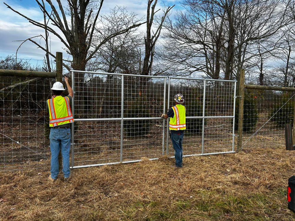 Our Fencing Repair & Installation service offers homeowners precise and reliable solutions to enhance property security and aesthetic appeal. Trust our experienced team for professional installation and efficient repair of all fence types. for Pine Mountain Restoration, LLC Excavation and Fencing Contractor in Howard, PA