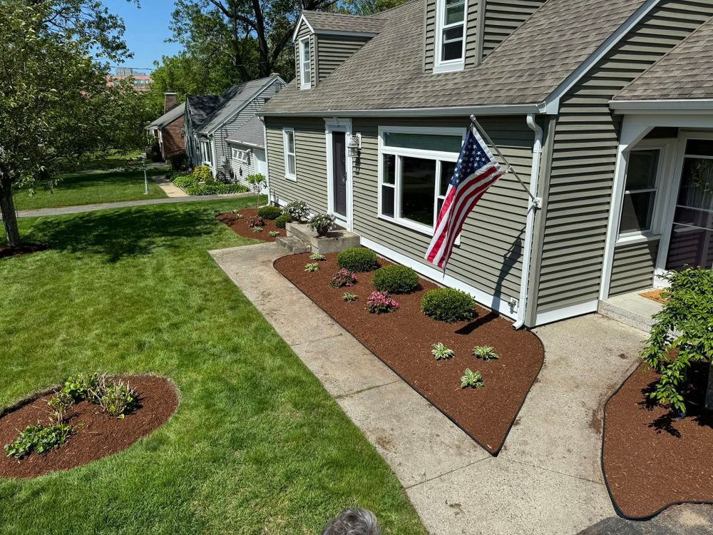 Mowing for Adams Landscaping in Springfield, MA