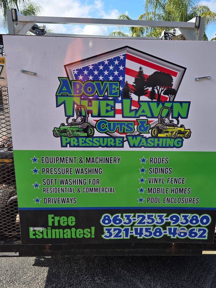 Above the Lawn Cuts team in Sebring, FL - people or person