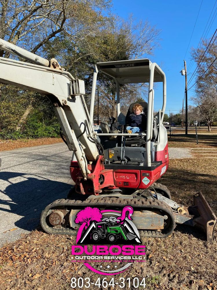 Our Site Preparation service ensures a smooth start for your construction project by clearing the land, grading the terrain, and preparing safe, stable foundations tailored to your unique property needs. for DuBose Outdoor Services in Sumter, SC