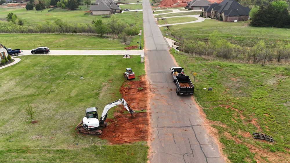 Grading & Excavation for 365 Excavation & Land Solutions in Oklahoma City, OK