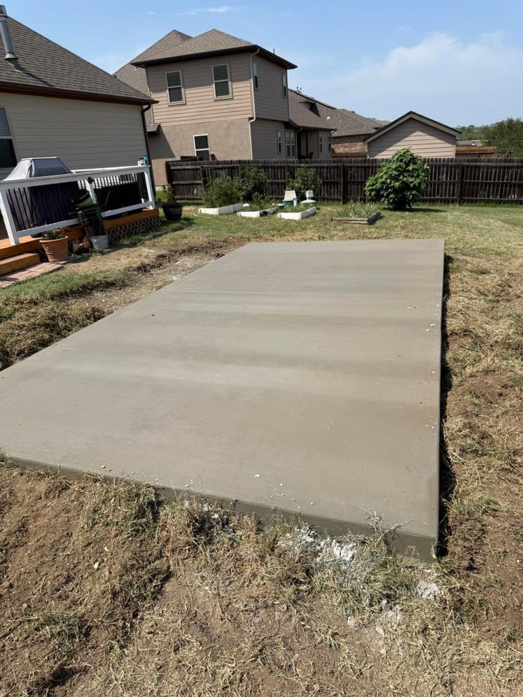   Concrete for Limon Pro Concrete in Manor, TX