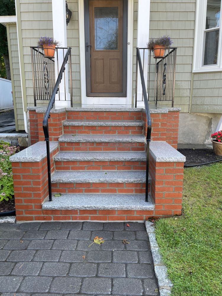 Step/stairs repairs and rebuilds for All For U Roofing & Masonry in Boston, MA