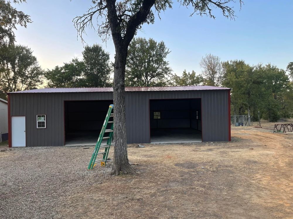 Metal Buildings for Jamison Construction in Livingston, TX