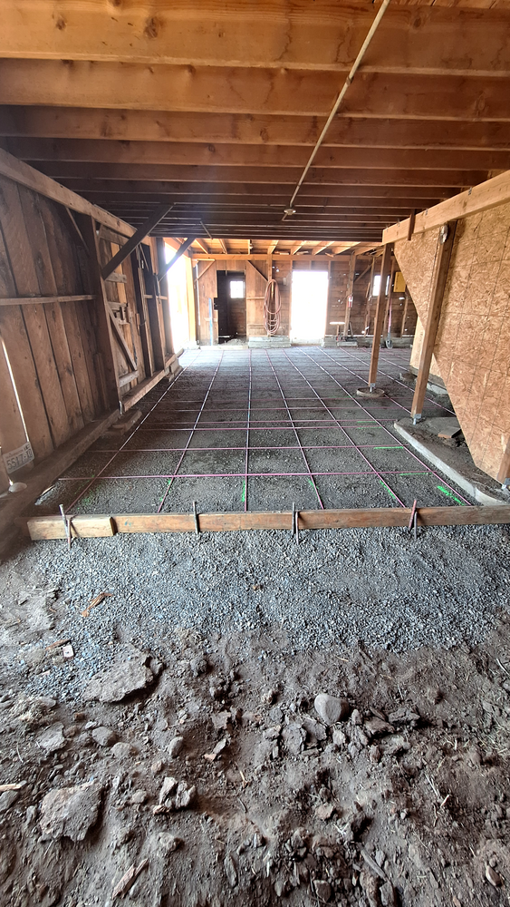 Shop/Slab On Grade Floors  for Richardson Restoration and Concrete in Ellensburg, WA