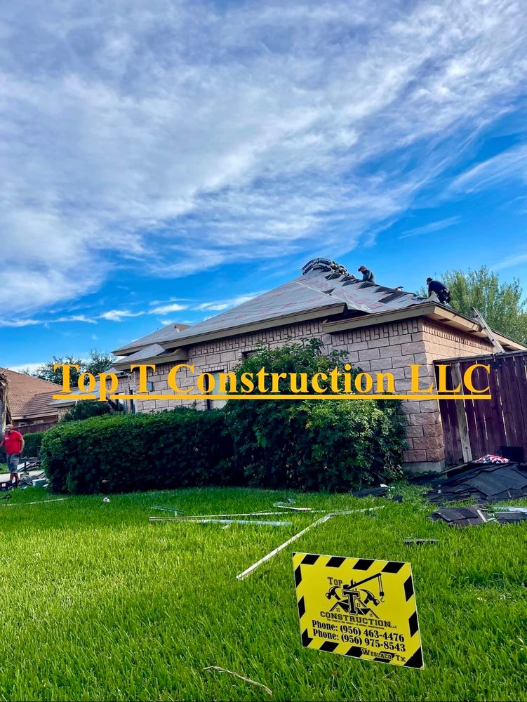Leak repairs, full roof replacements, inspections & insurance claim assistance. Fast, reliable roofing in the RGV. for Top T Construction in Weslaco, TX