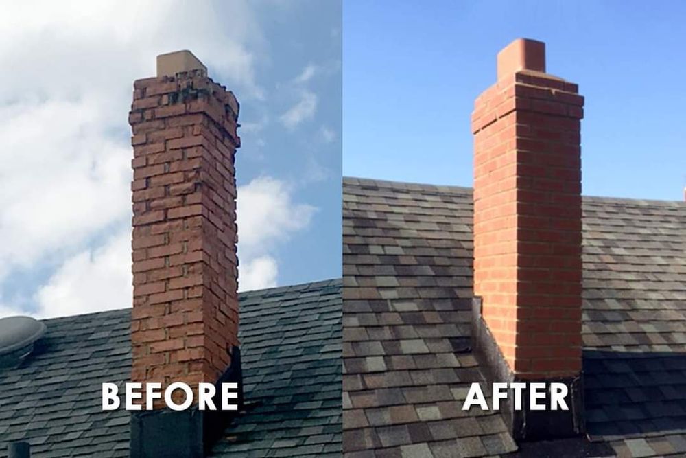 Chimney  for Parkway Masonry and Construction in Bedford, NH