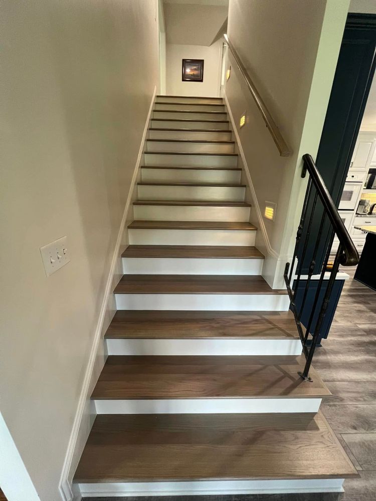 Transform your home with our expert wood stairs service, offering custom design and precision craftsmanship to enhance both functionality and aesthetic appeal. Elevate your interiors with timeless elegance today. for Taylor Homes and Renovations in Columbia, TN