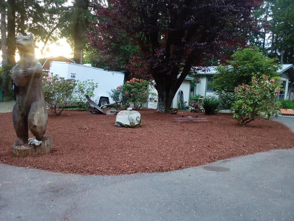 Landscape Design and Installation for WorkHorse Landscaping, LLC in Seabeck, WA