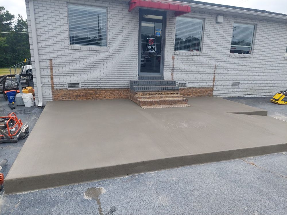 Concrete for T&J Concrete in Anderson, SC