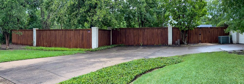 Fences for Walker Custom Exteriors in Dallas, TX