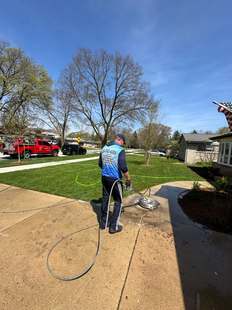 Pressure Washing for Premier Partners, LLC. in Volo, IL