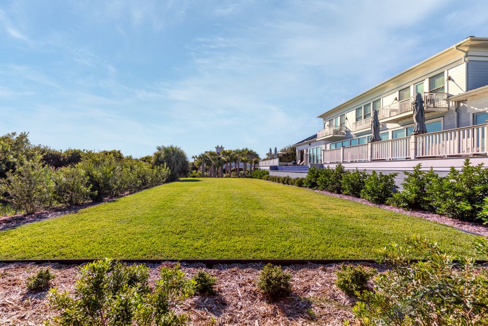 Landscape installation for CW Earthworks, LLC in Charleston, South Carolina