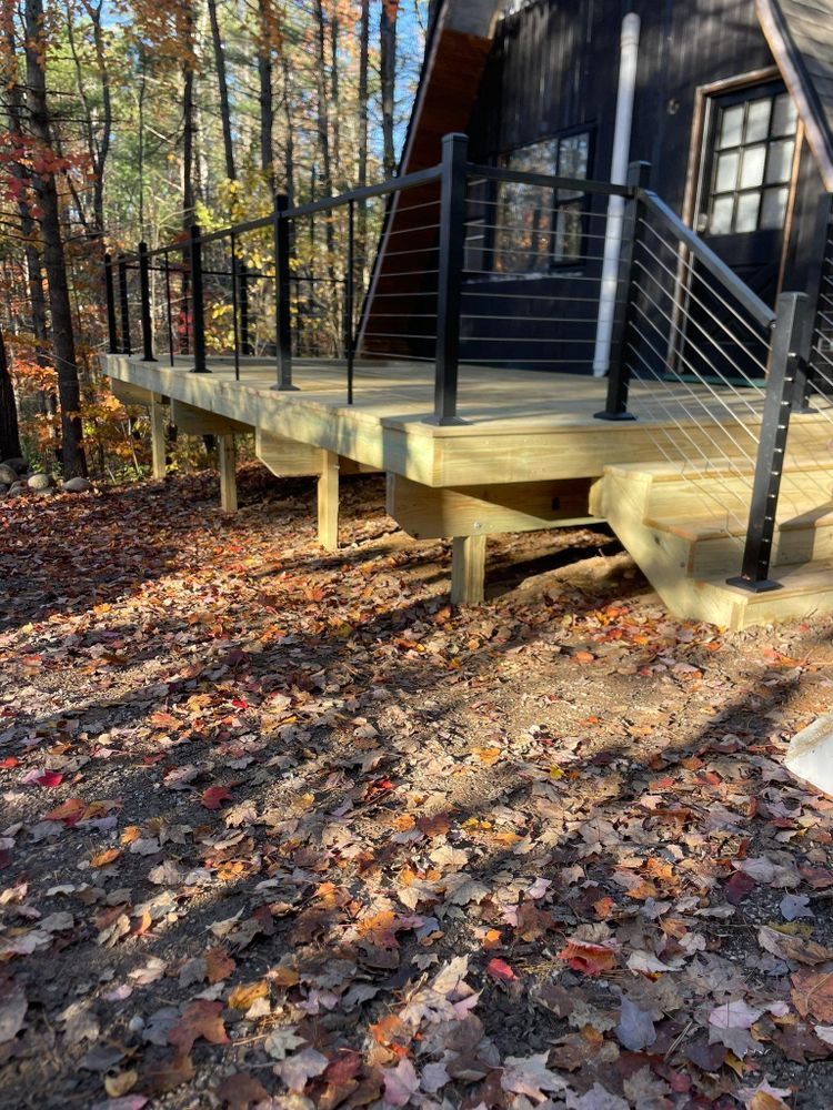Deck & Patio Installation for BASE Contracting in Dundee,  MI