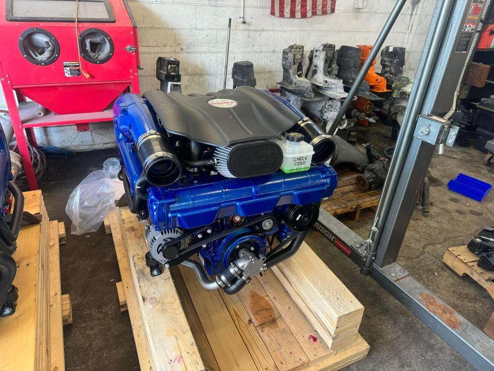 New engine sales and installation for Turner Mobile Marine in Stevensville, MD