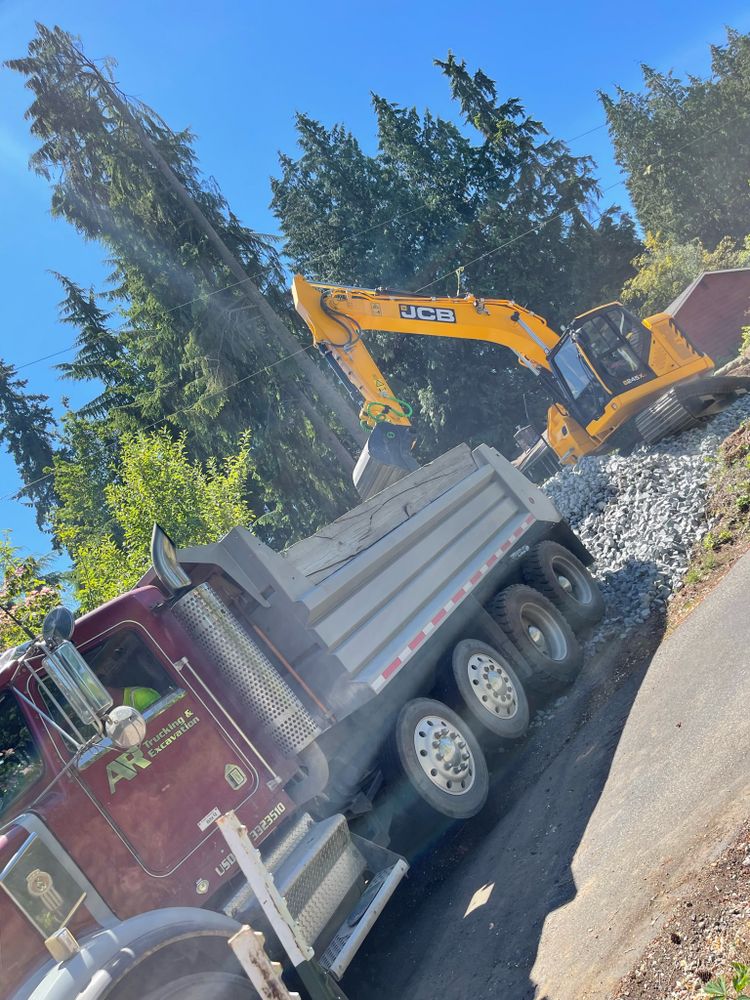 Site Development for AR Trucking & Excavation LLC in Stanwood, WA