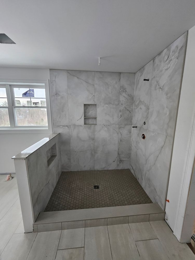 Custom Tile Showers for VersaTile in Deerfield, NH