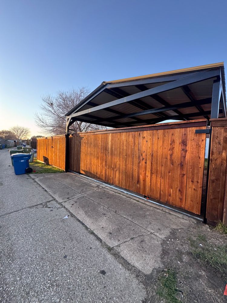 Gates for Walker Custom Exteriors in Dallas, TX
