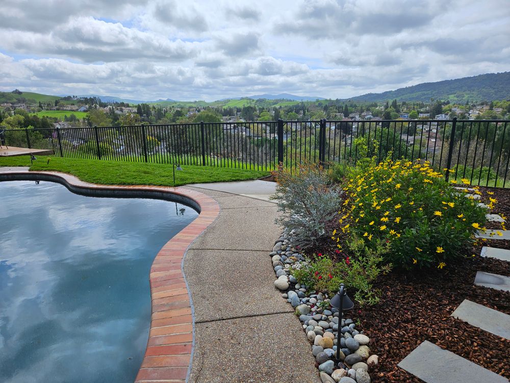 Pool Design for Martin Stanko Landscape Construction in Livermore, CA