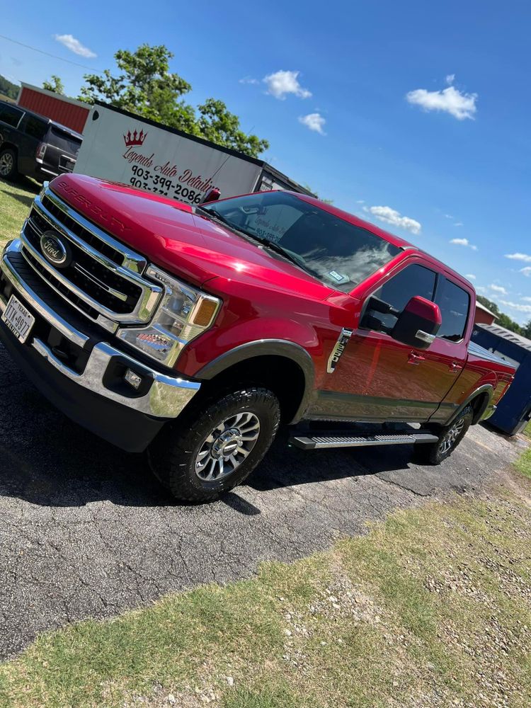 Interior Detailing for Legends Auto Detailing in Hallsville, TX