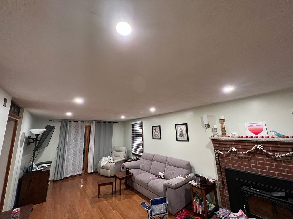 Lighting Installs for Stephen Logue Electric in Billerica, MA