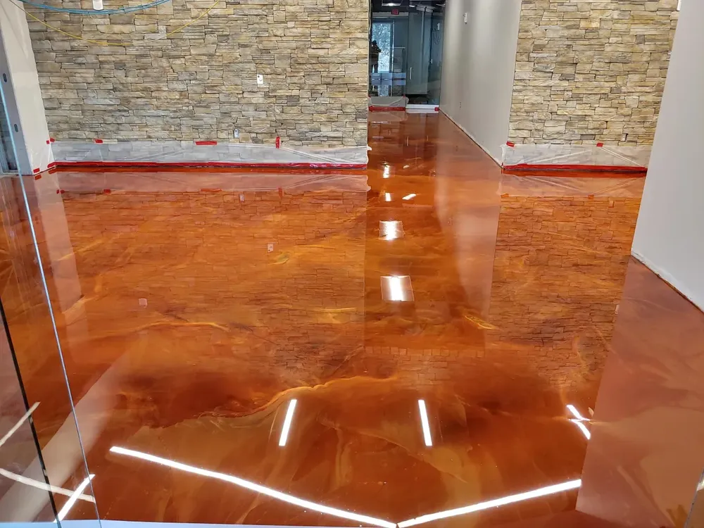 For fast-curing, ultra-durable protection, we offer polyaspartic topcoats that provide a high-gloss, chemical-resistant finish to your epoxy floors. These coatings are UV stable, flexible, and more durable than traditional sealers, ensuring your floor stays protected for years. for John's Flooring Demo & Prep in Colorado Springs, CO