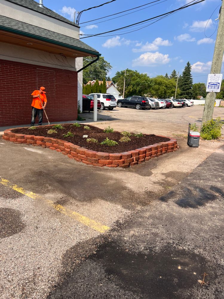 Retaining walls for Alltimate Outdoor Services in Warren, MI