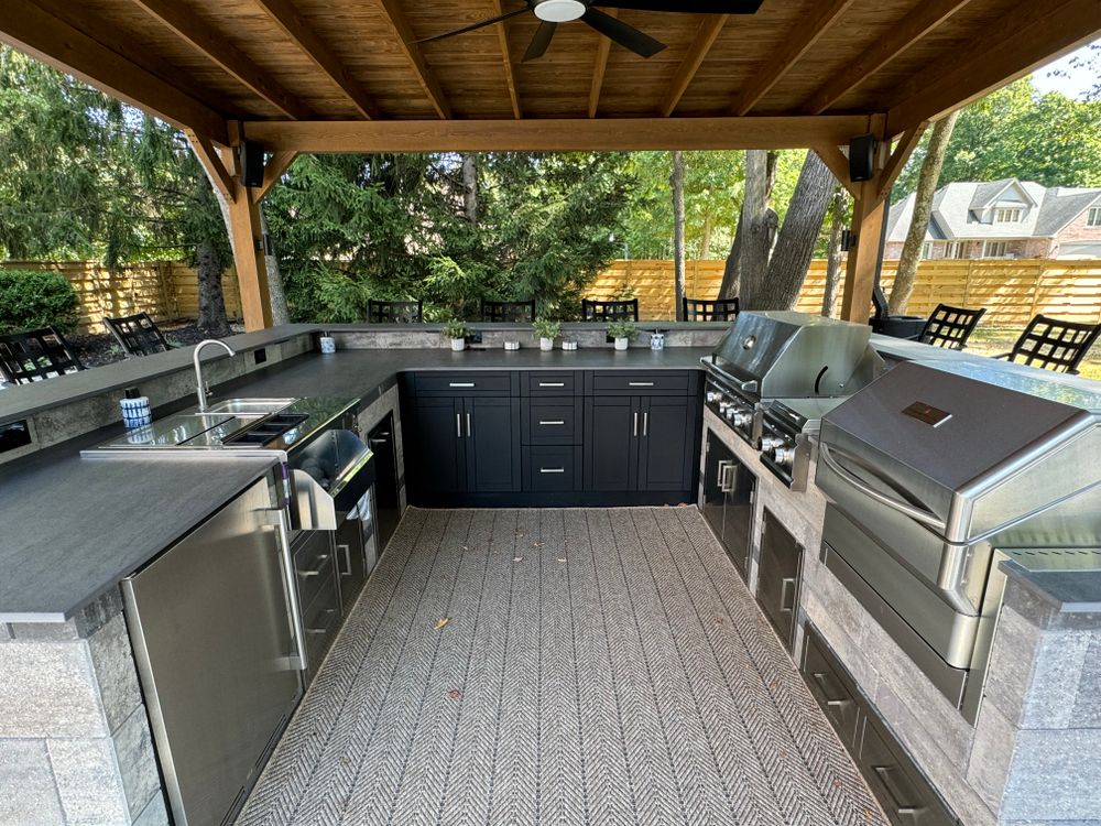 Outdoor Living Spaces for Shaw Landscape and Design in Greenfield, IN