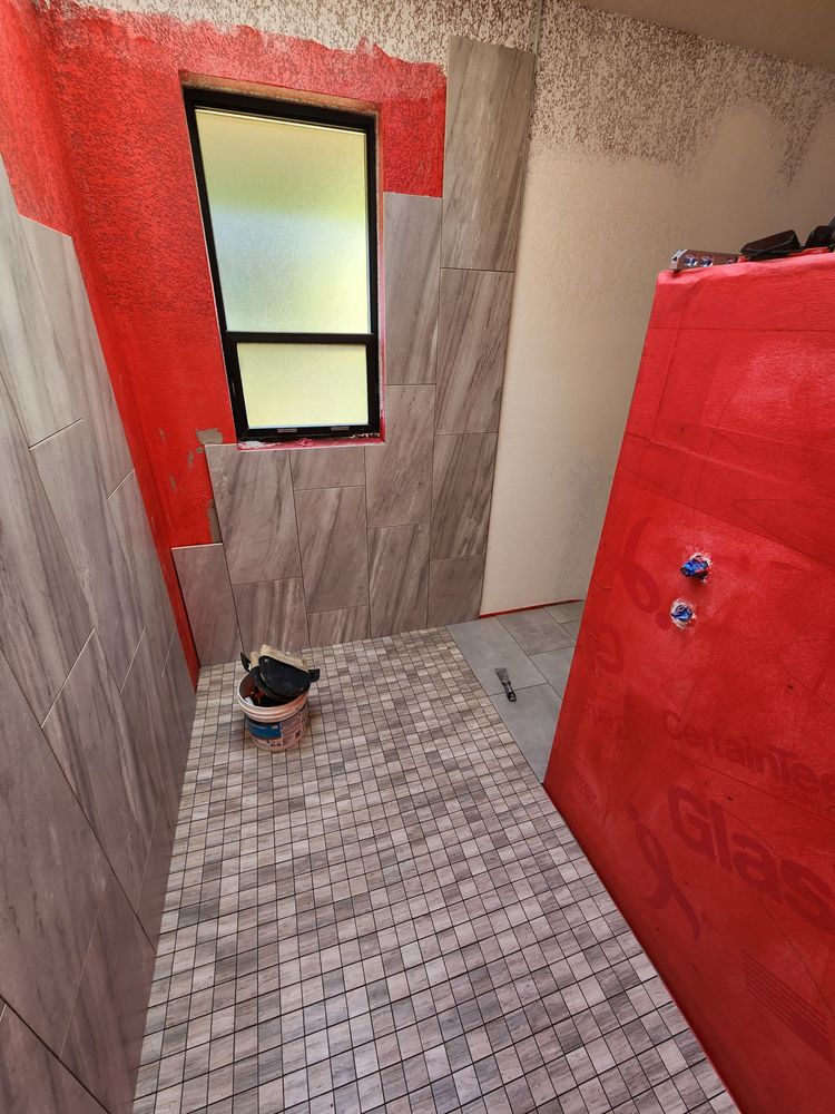 Erdman ADA bathroom remodel. for Custom Valley Construction   in Sunnyside, Washington