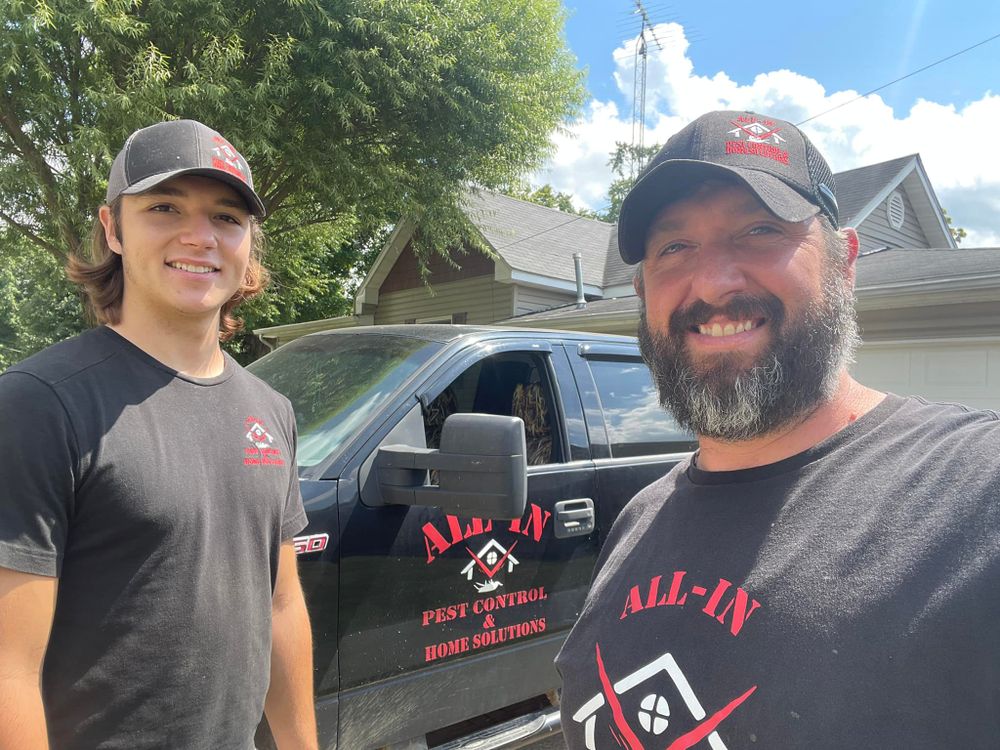 All-In Pest Control & Home Solutions team in Worthington, IN - people or person