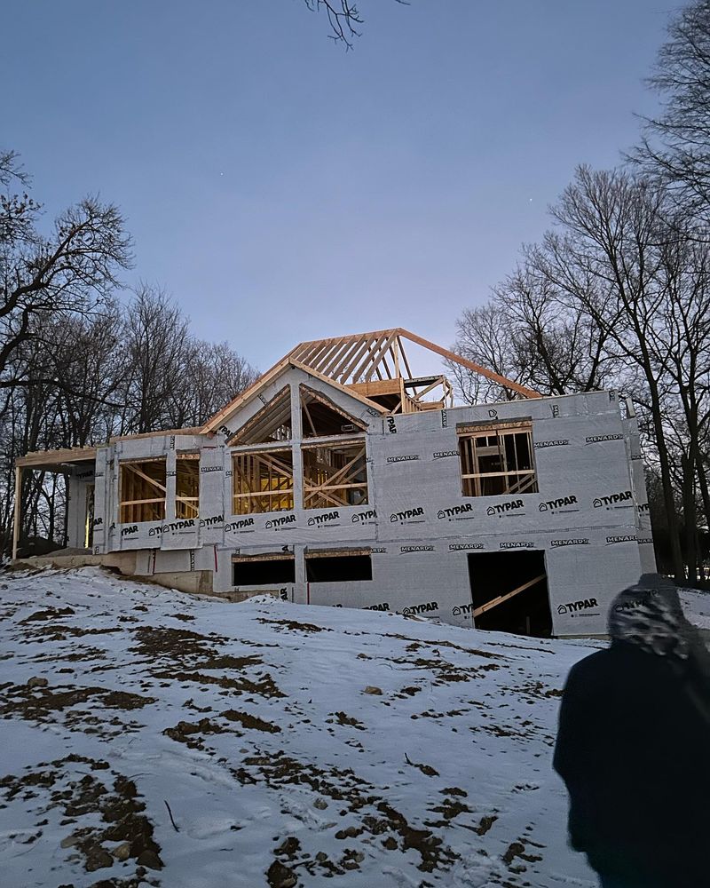 Our New Construction service offers homeowners the opportunity to build their dream home from the ground up with expert guidance, quality craftsmanship, and personalized design solutions for a seamless construction experience. for Paynes Construction in Oswego, IL