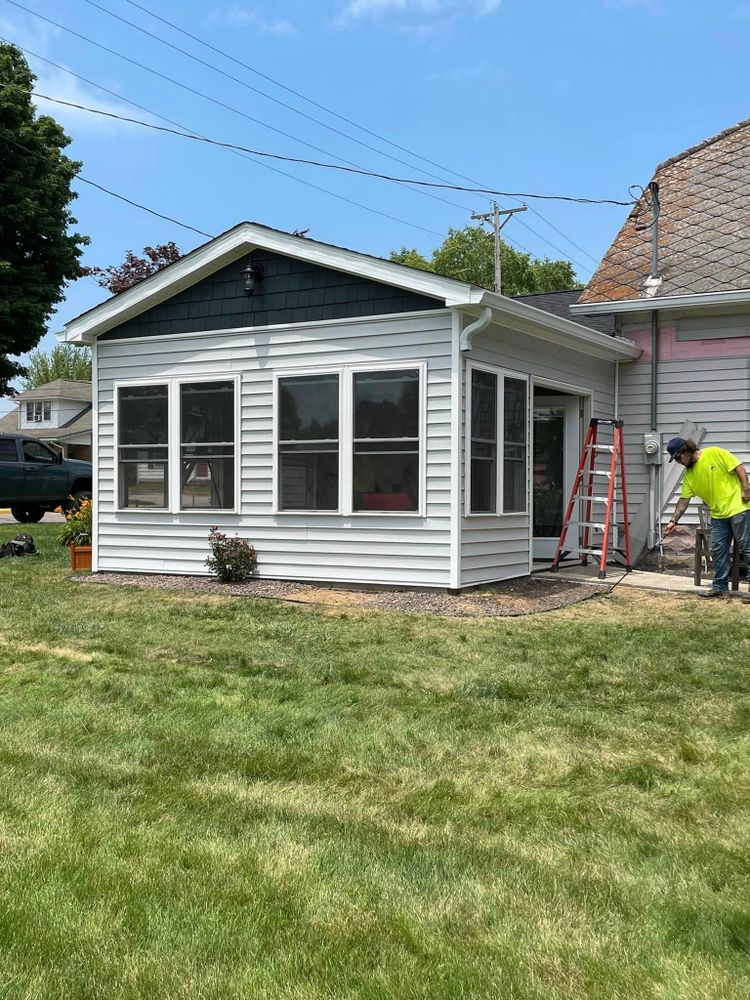 Enhance your home's exterior with our professional siding service, providing durable and stylish options to protect and beautify your property, ensuring long-lasting curb appeal and increased property value. for View Point Construction in Huntingburg, IN