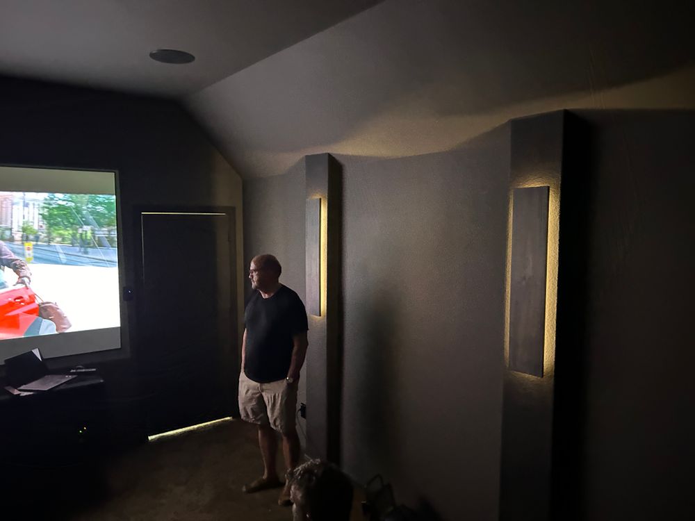 Indoor LED Strip Lighting for Light It Up AV and Turf in Keller, TX