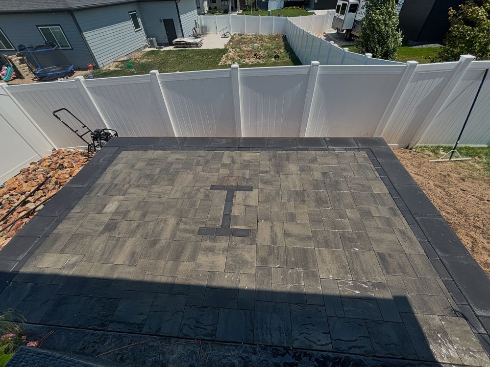 Enhance your outdoor living space with our expert paver walkways and patios. Our team designs and installs durable, beautiful surfaces that complement your home while providing functionality and lasting appeal. for Precision Landscape in Casper, WY