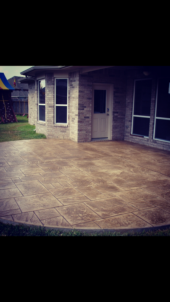 Patios for Texas Curb N Borders in Houston, TX