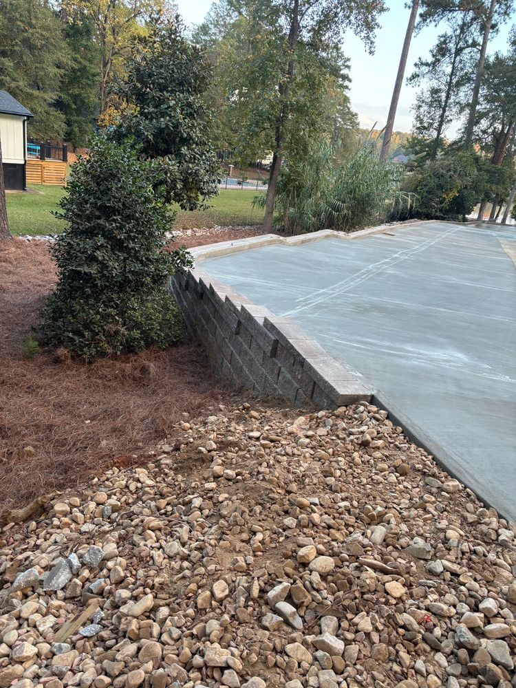 Concrete for Lawn Pro Landscape in Milledgeville, GA