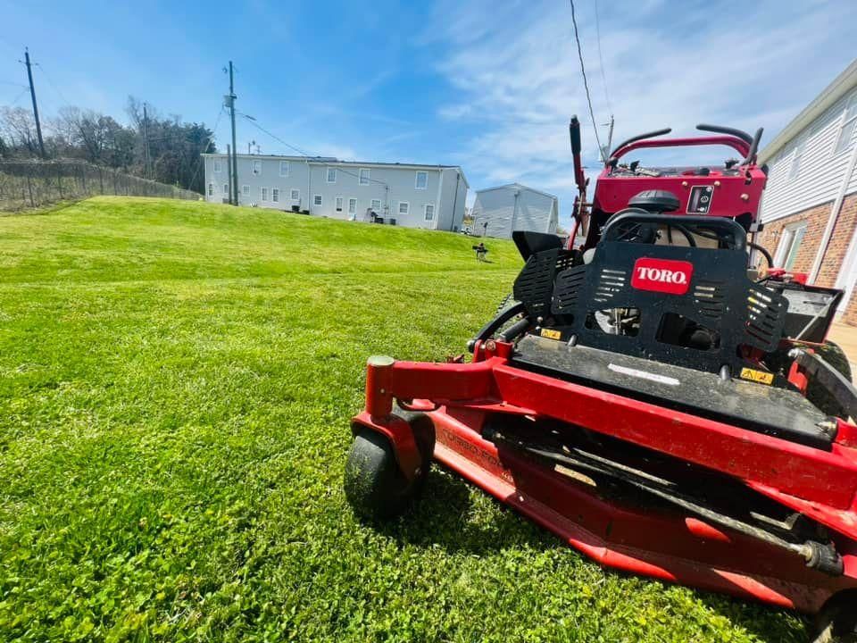 We provide professional mowing services to keep your lawn looking its best. Our experienced team will work quickly and efficiently to make sure your lawn is always in top condition. for Cisco Kid Landscaping Inc. in Lincolnton, NC