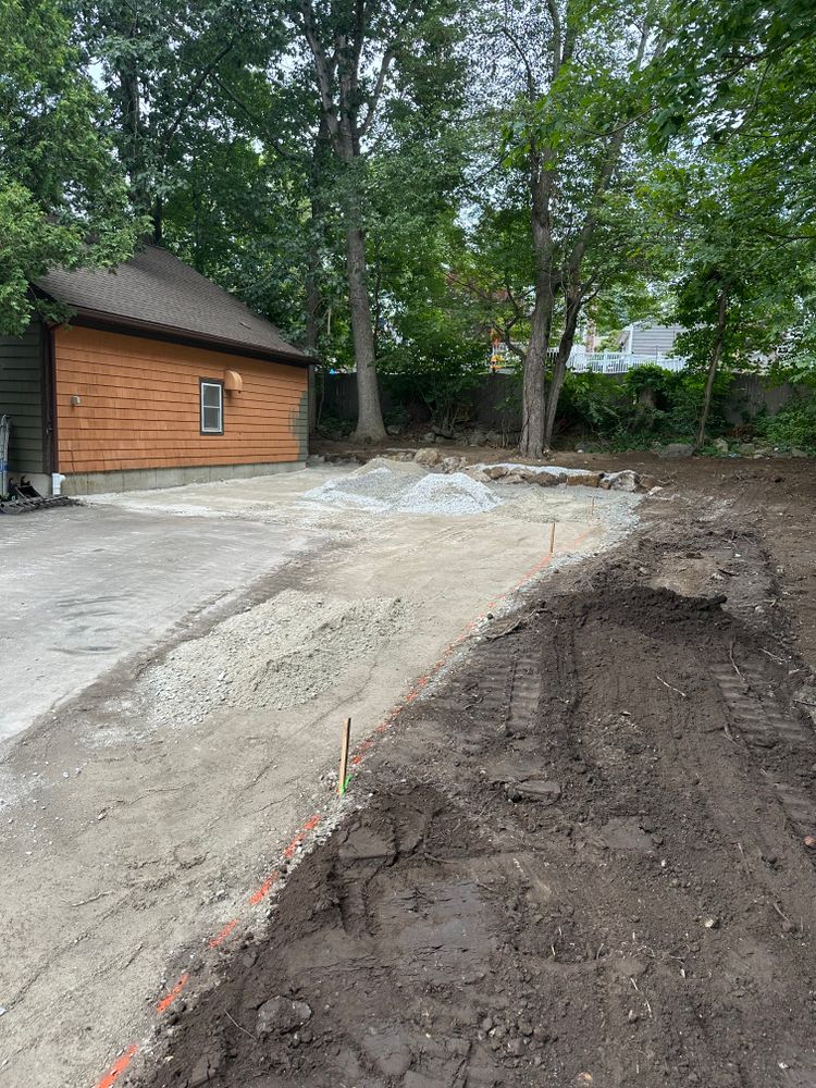Land Clearing & Yard Expansion for Wagex Corp in Wilmington, MA