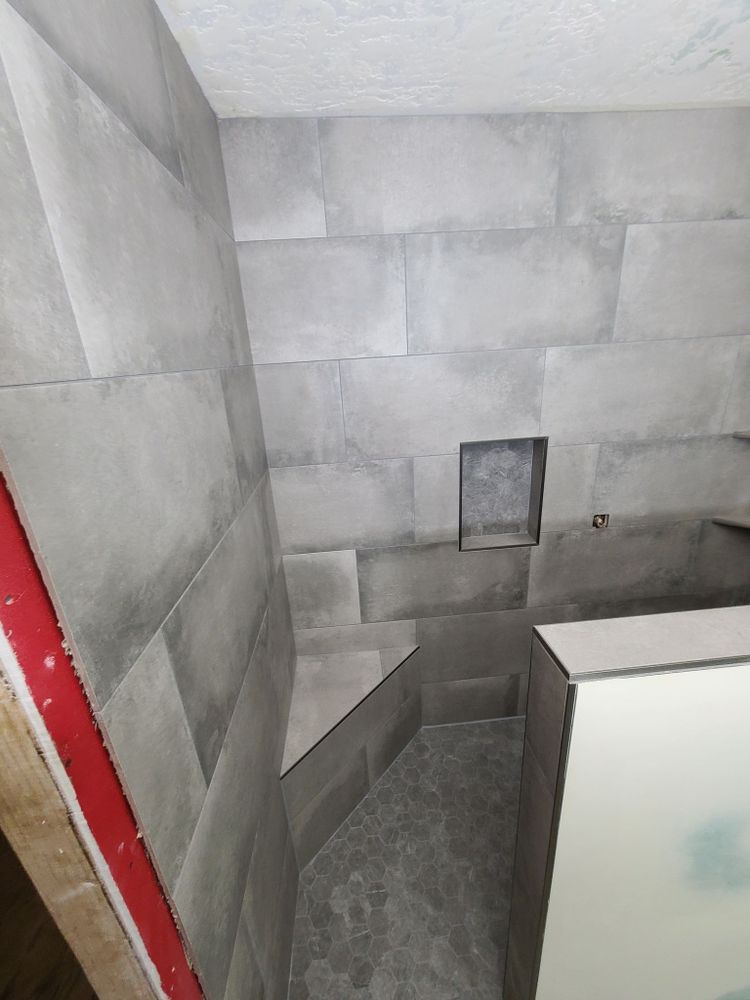 Bathroom Tiling for Cox Tile and Stone in Clinton, UT