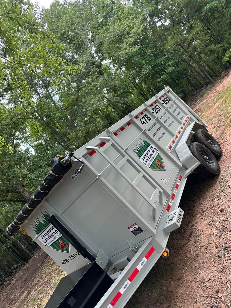 Enhance your outdoor space with our Junk Removal service, ensuring clutter-free surroundings year-round. Our comprehensive services include efficient snow removal to maintain a pristine and safe environment for your home. for Jameson’s Landscaping & Pressure Washing in Eatonton, GA