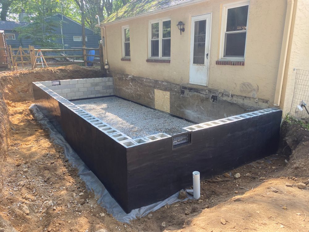 Foundations for Markey Masonry LLC in Phoenixville, PA