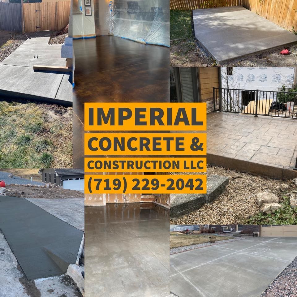 Residential Concrete for Imperial C and C in Colorado Springs, Colorado