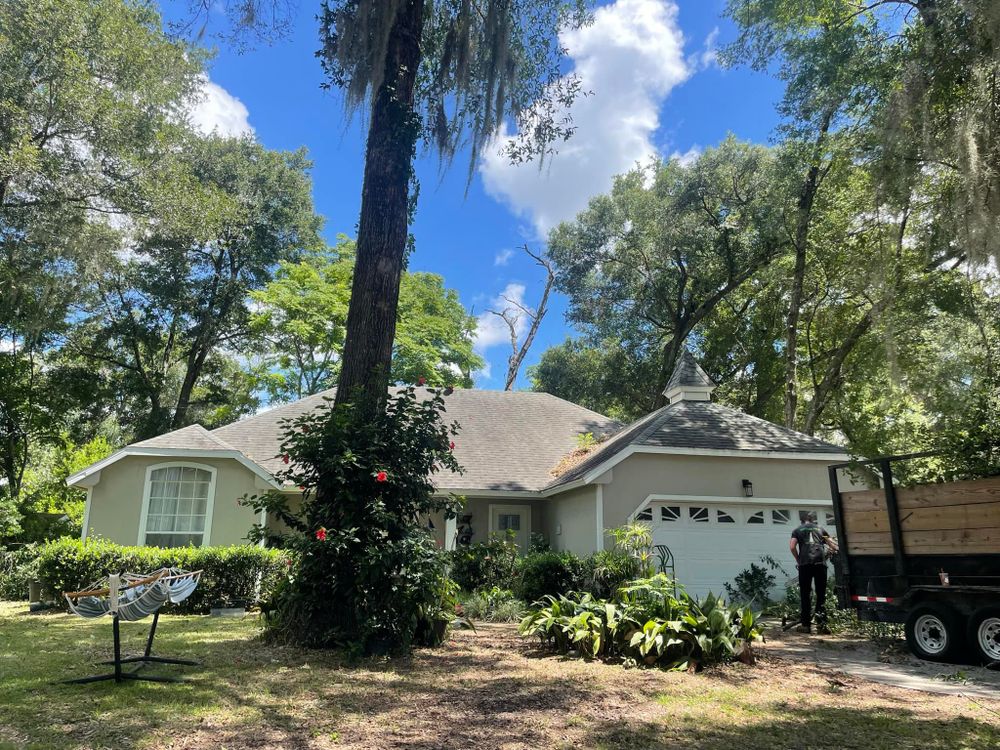 Our Fall Clean Up service ensures your yard stays pristine by removing leaves, debris, and dead branches, promoting healthy tree growth and preparing your landscape for the winter season ahead. for Narrow Path Tree Service in Deland, FL