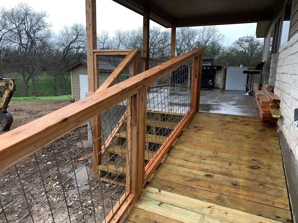 Deck & Patio Installation for CM Remodeling & Construction in Austin, TX