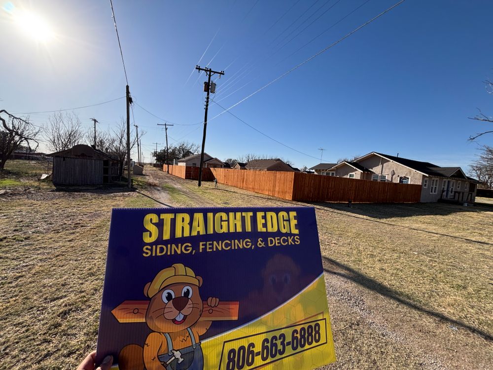 All Photos for Straight Edge Siding, Fencing & Decks in Pampa, TX