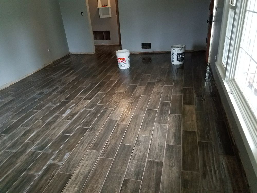 Bathroom & Kitchen Tile Project(s)  for Max's Custom Cabinetry LLC in Morganfield, KY