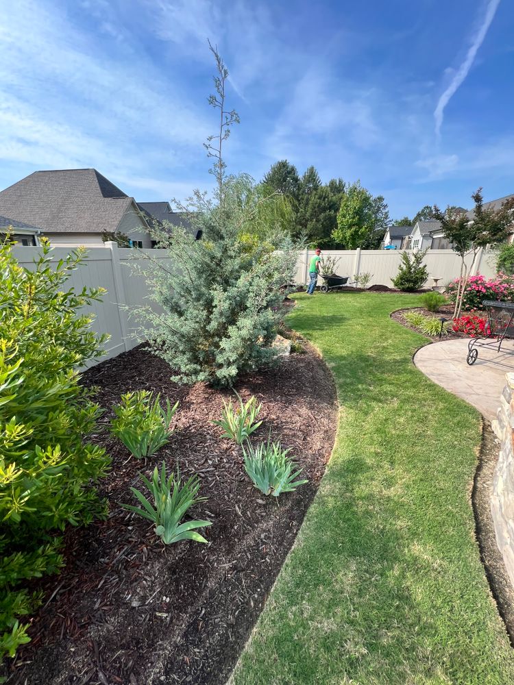 Lawn maitence for Wake & Franklin Grounds Maintenance in Raleigh, NC